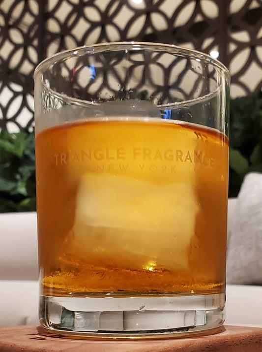 Triangle Fragrance Signature Whiskey Glass - Made in USA