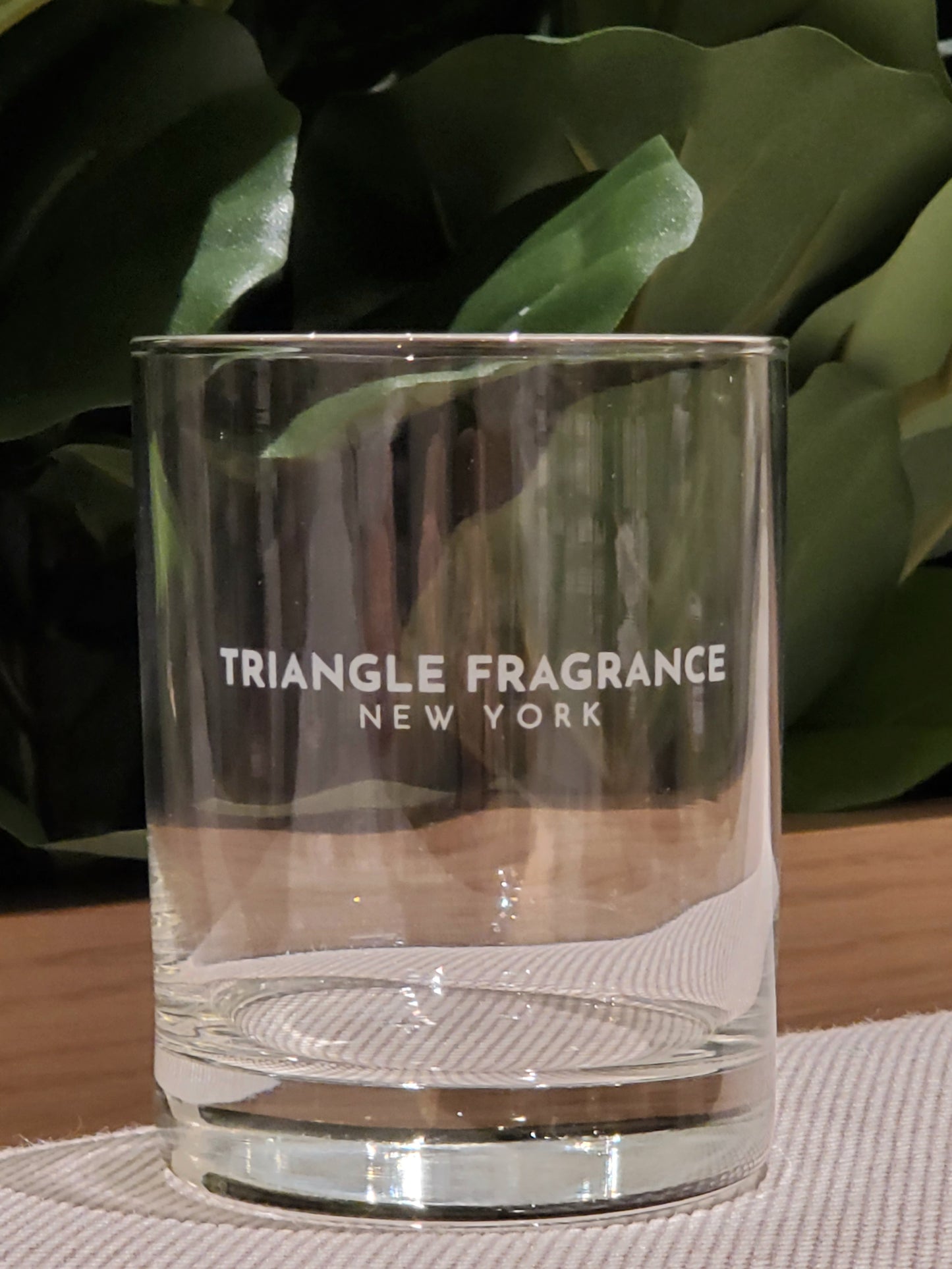 Triangle Fragrance Signature Whiskey Glass - Made in USA